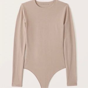 A&F - Cotton Seamless Fabric Crew Bodysuit